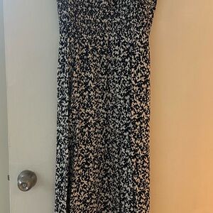 Madewell Black and White Dress